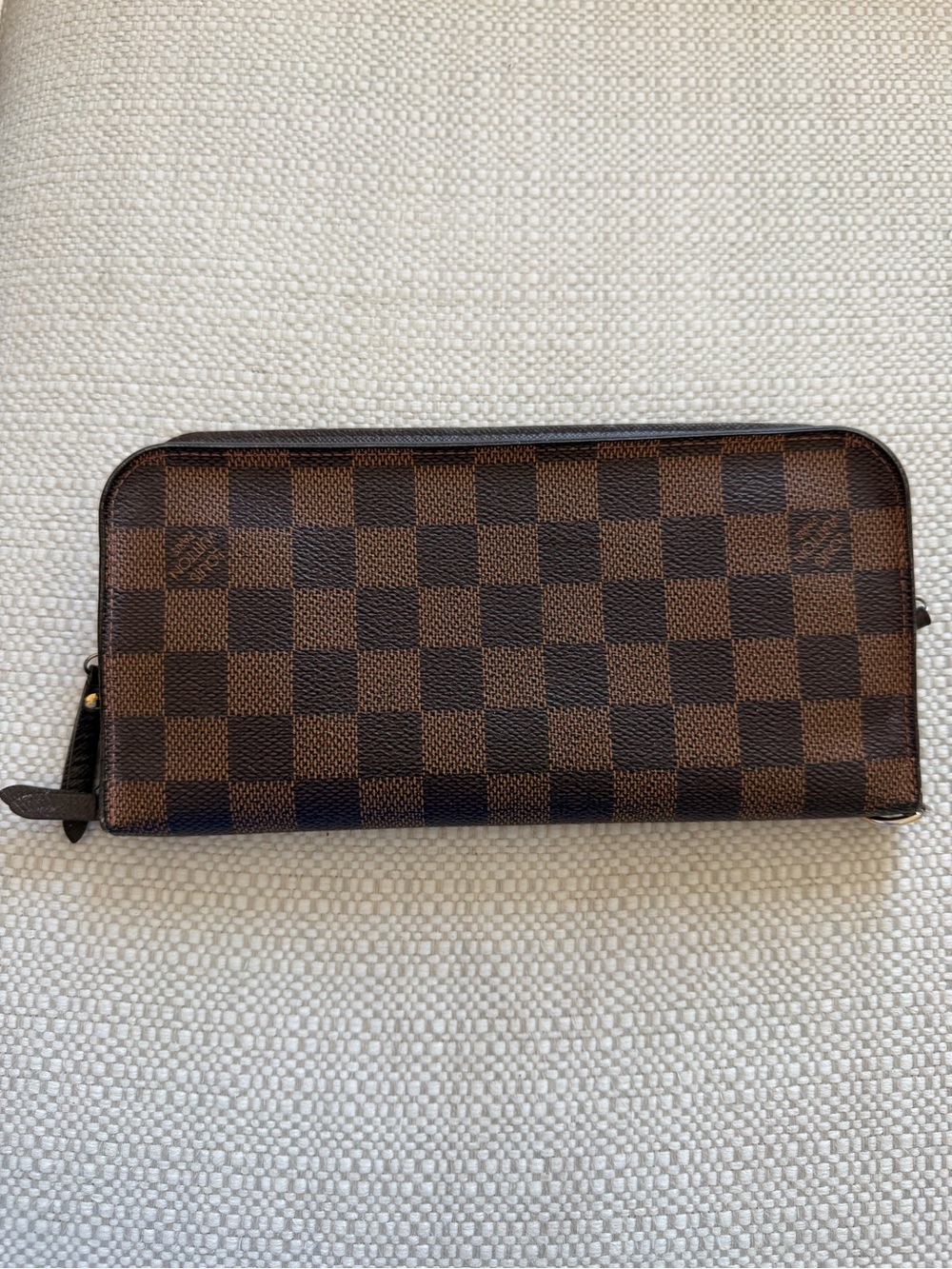 Louis Vuitton Damier Ébène Zippy Wallet